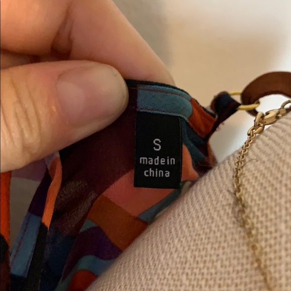 Cabi plaid/floral top - Picture 2 of 5